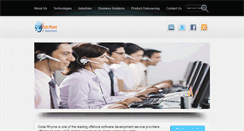 Desktop Screenshot of coderhyme.com